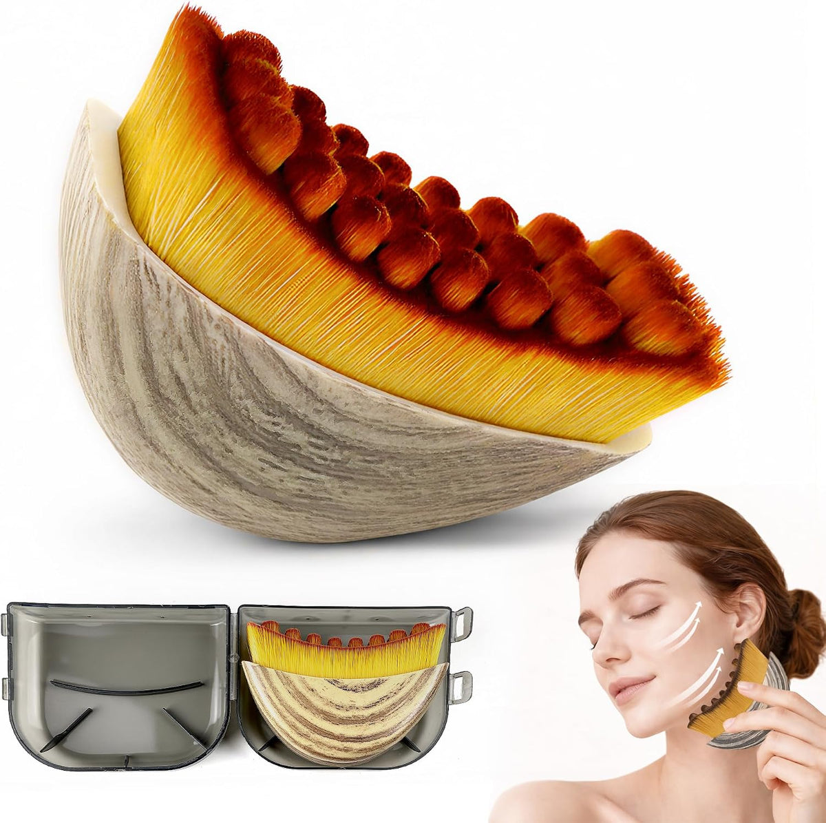 Rituel Rentrée Orchidée – Coffret beauté & bien-être (brosse lymphatique, lampe de lecture, serviette microfibre)