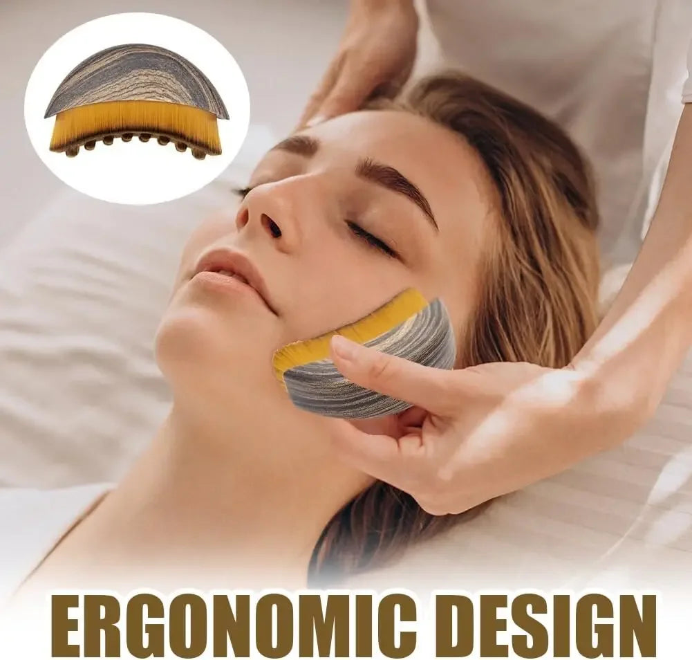 Brosse Lymphatique pour le Visage – Massage, Sculpture & Éclat