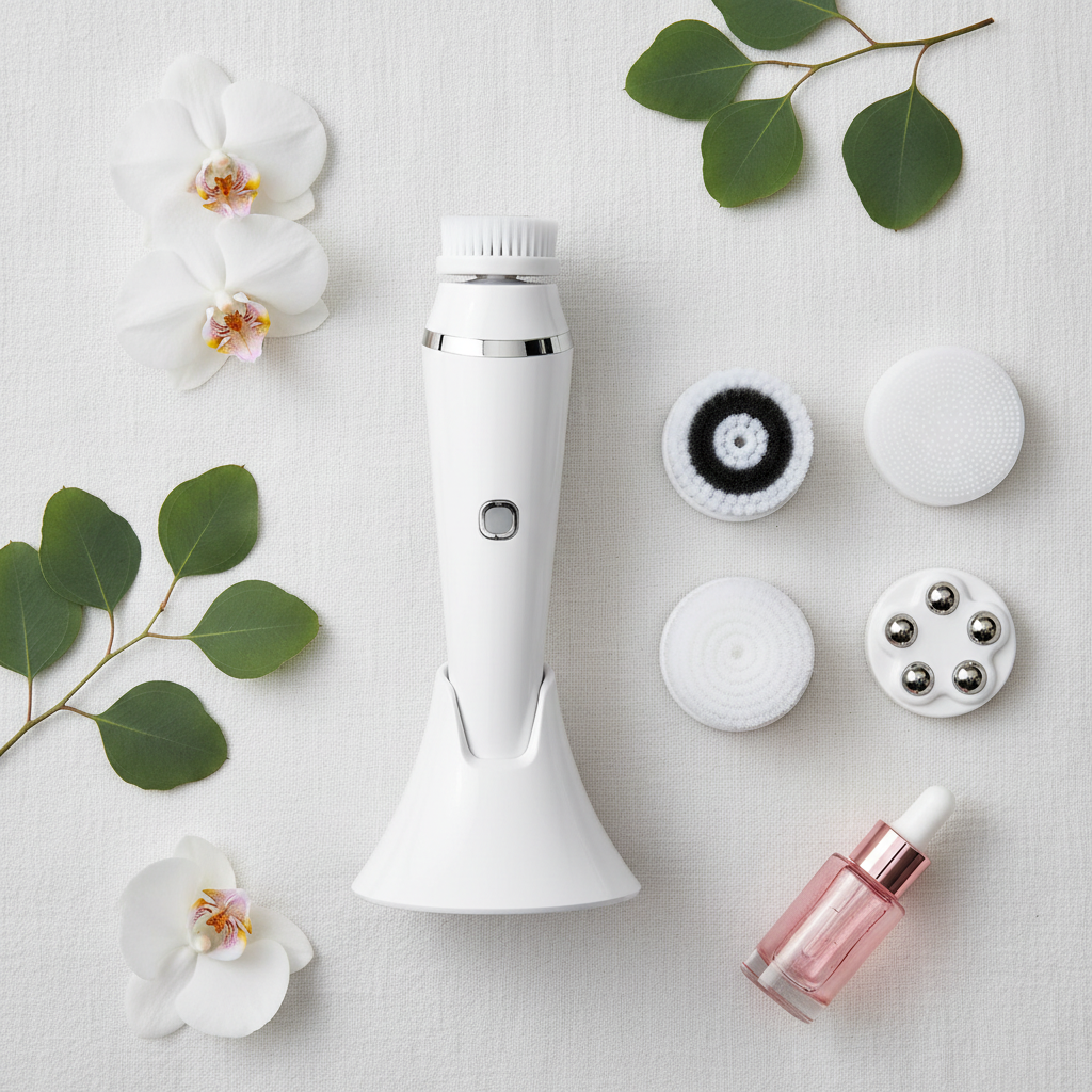 Flat lay brosse sonique